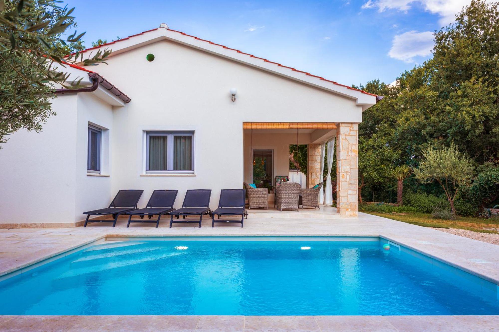 Villa Nevera Omišalj Exteriör bild
