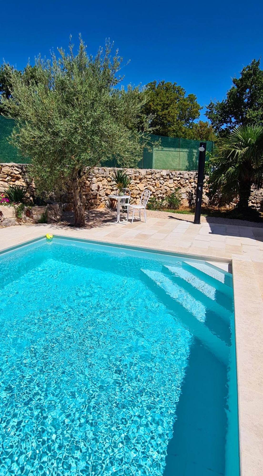 Villa Nevera Omišalj Exteriör bild